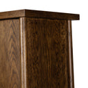 Seraphine Renaud 3-Door Cabinet - Dark Toasted Oak