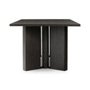 Verity Huxley Dining Table - 84 Smoked Black