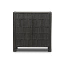 Briony Ezri Bar Cabinet - Black Oak