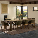 Valeria Marcia Dining Table 120 - Grey Reclaimed French Oak