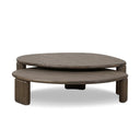 Verity Falco Nesting Tables - Grey Reclaimed French Oak