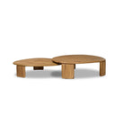 Verity Falco Nesting Tables - Natural Reclaimed French Oak