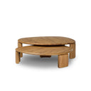 Verity Falco Nesting Tables - Natural Reclaimed French Oak