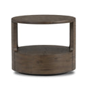 Aventine Matheus End Table - Grey Reclaimed French Oak