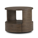 Aventine Matheus End Table - Grey Reclaimed French Oak