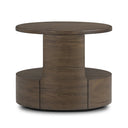 Aventine Matheus End Table - Grey Reclaimed French Oak
