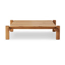 Aveline Marcia Square Coffee Table - Natural Reclaimed French Oak