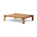 Aveline Marcia Square Coffee Table - Natural Reclaimed French Oak