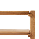 Verity Marcia Low Console Table - Natural Reclaimed French Oak