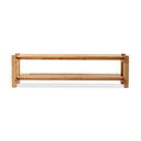 Verity Marcia Low Console Table - Natural Reclaimed French Oak