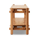 Verity Marcia Low Console Table - Natural Reclaimed French Oak