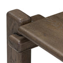 Verity Marcia Low Console Table - Grey Reclaimed French Oak