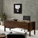 Refined Marcela Desk - Natural Morado Veneer