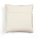 Handwoven Stripe Wool Pillow - 20X20 Natural Wool