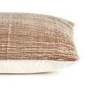 Handwoven Stripe Wool Pillow - 20X20 Natural Wool