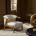 Verano Fabian Chair - Cream Shearling