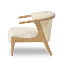 Verano Fabian Chair - Cream Shearling