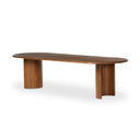 Verity Paden Dining Table - Seasoned Brown Acacia 118