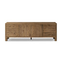 Verity Noeline Media Console - Resawn Worn Oak