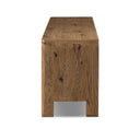 Verity Noeline Media Console - Resawn Worn Oak