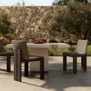 Aria Roxy Outdoor Dining Chair - Faux Dark Hyacinth