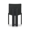 Aria Roxy Outdoor Dining Chair - Faux Black Hyacinth