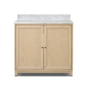 Verity Millie Single Vanity - Satin Bleached Parawood