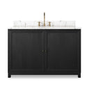 Verity Millie Single Wide Vanity - Satin Drifted Black Veneer