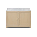 Verity Millie Single Wide Vanity - Satin Bleached Parawood