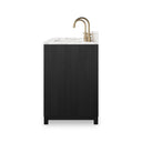 Valerio Millie Double Vanity - Satin Drifted Black Veneer