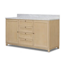 Valerio Millie Double Vanity - Satin Bleached Parawood