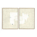 Aesthetica Gary 014 Diptych by Jade Dacay - Default Title