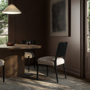 Verity Rothler Dining Chair - Black Brushed Ash