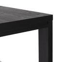 Aveline Millie Dining Table - 72 Drifted Matte Black