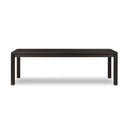 Aveline Noeline Extension Dining Table - Cracked Smoked Black Veneer