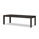 Aveline Noeline Extension Dining Table - Cracked Smoked Black Veneer