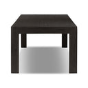 Aveline Noeline Extension Dining Table - Cracked Smoked Black Veneer