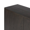 Noeline Sideboard - Cracked Smoked Black Veneer