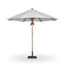 Luxe Baska Outdoor Round Umbrella - Arashi Salt