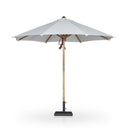 Luxe Baska Outdoor Round Umbrella - Arashi Salt