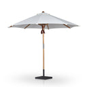 Luxe Baska Outdoor Round Umbrella - Arashi Salt
