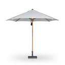 Luxe Baska Outdoor Round Umbrella - Arashi Salt