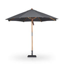 Luxe Baska Outdoor Round Umbrella - Arashi Graphite