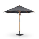Luxe Baska Outdoor Round Umbrella - Arashi Graphite