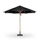 Luxe Baska Outdoor Round Umbrella - Arashi Black