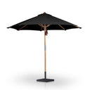 Luxe Baska Outdoor Round Umbrella - Arashi Black