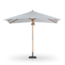 Luxe Baska Outdoor Rectangular Umbrella - Arashi Salt