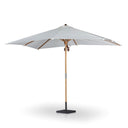 Luxe Baska Outdoor Rectangular Umbrella - Arashi Salt