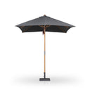 Luxe Baska Outdoor Rectangular Umbrella - Arashi Graphite