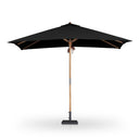 Luxe Baska Outdoor Rectangular Umbrella - Arashi Black